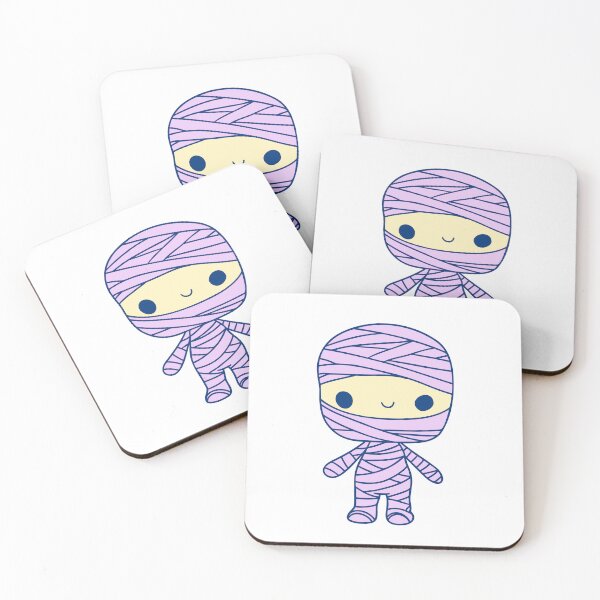 Item preview, Cute Mummy Cartoon Character Halloween Illustration designed and sold by Horrify.