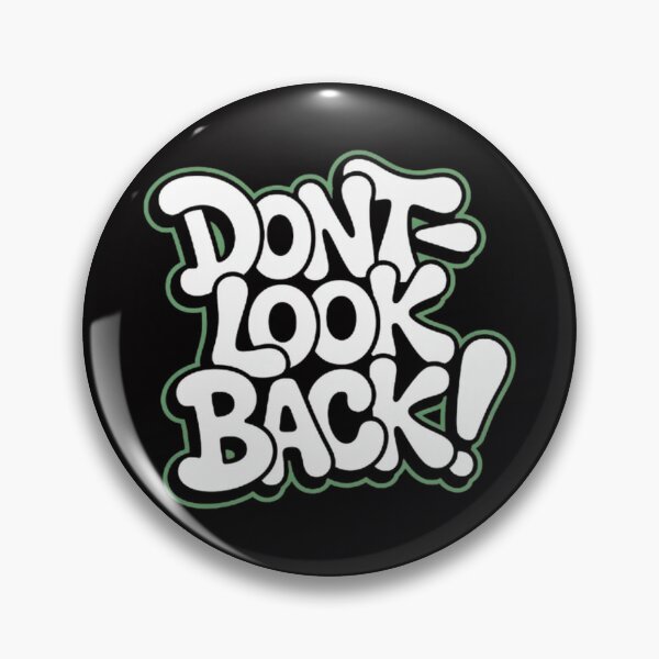 Item preview, Don’t Look Back Shirt – Motivational Quote Streetwear Graffiti Typography Tee designed and sold by masteryStore.