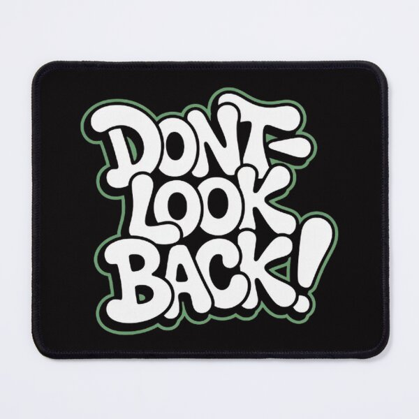 Item preview, Don’t Look Back Shirt – Motivational Quote Streetwear Graffiti Typography Tee designed and sold by masteryStore.