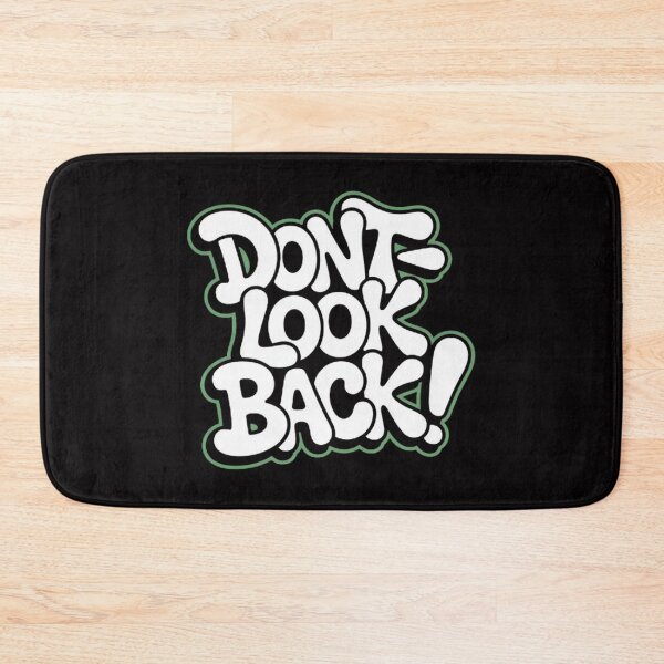 Item preview, Don’t Look Back Shirt – Motivational Quote Streetwear Graffiti Typography Tee designed and sold by masteryStore.