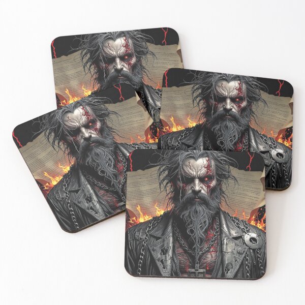 Item preview, Bloodmarked Contractor with Burning Scrolls designed and sold by Insomnia Art Designs.