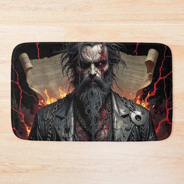 Item preview, Bloodmarked Contractor with Burning Scrolls designed and sold by Insomnia Art Designs.