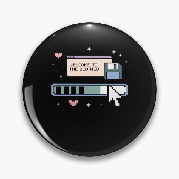 Item preview, Welcome To The Old Web Retro Web Pixel designed and sold by MooonTees.