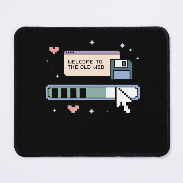 Item preview, Welcome To The Old Web Retro Web Pixel designed and sold by MooonTees.