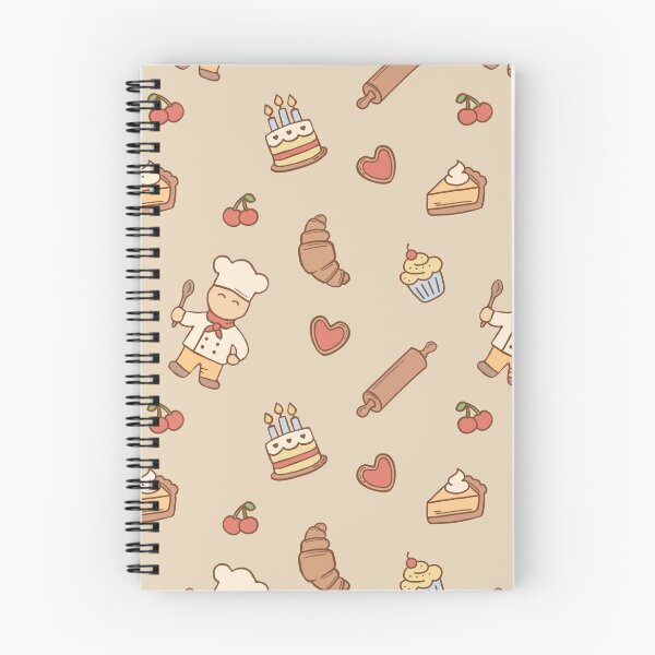 Item preview, Cute Bakery Chef  Pattern – Cookies, Cupcakes & Pastries designed and sold by Glowberrymoon Design.
