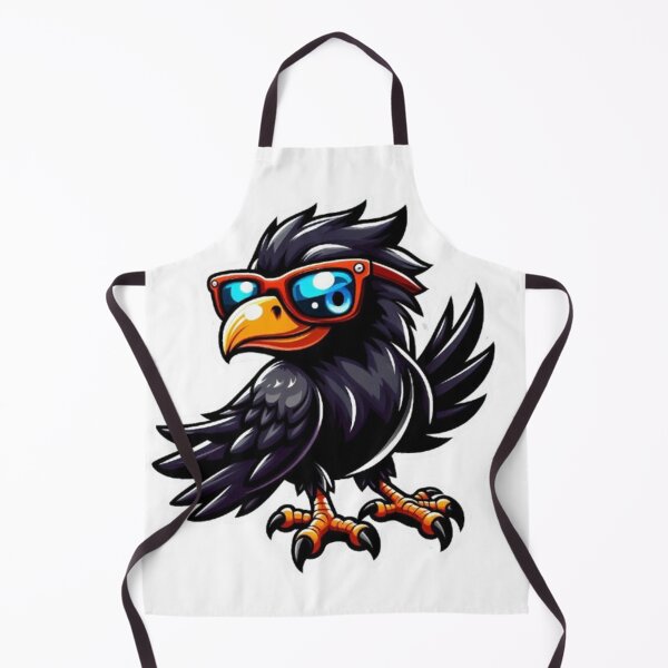 Item preview, Cool Crow – Sunglass Swagger in Cartoon Style designed and sold by Dogandesighn.
