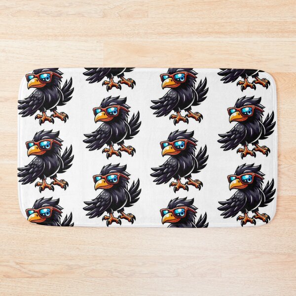 Item preview, Cool Crow – Sunglass Swagger in Cartoon Style designed and sold by Dogandesighn.