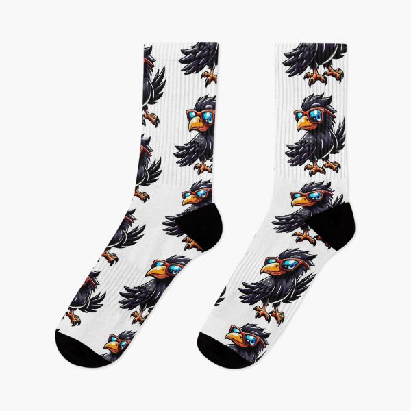 Item preview, Cool Crow – Sunglass Swagger in Cartoon Style designed and sold by Dogandesighn.