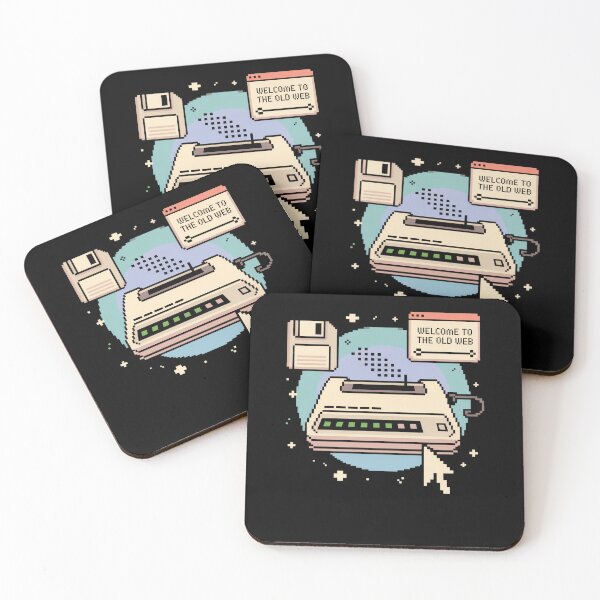 Item preview, Welcome To The Old Web Retro Web Pixel designed and sold by MooonTees.