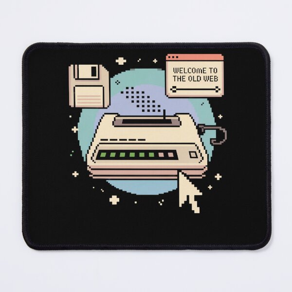 Item preview, Welcome To The Old Web Retro Web Pixel designed and sold by MooonTees.