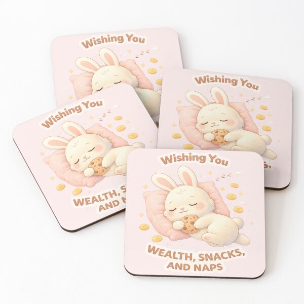 Item preview, Wishing You Wealth, Snacks, and Naps designed and sold by The Kavi.