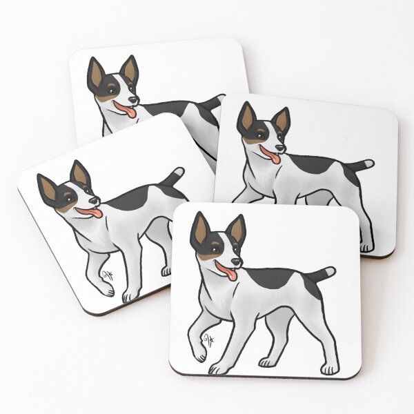 Item preview, Dog - Mountain Feist - Tricolor designed and sold by Jennifer Stolzer.