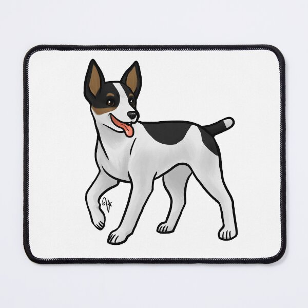 Item preview, Dog - Mountain Feist - Tricolor designed and sold by Jennifer Stolzer.