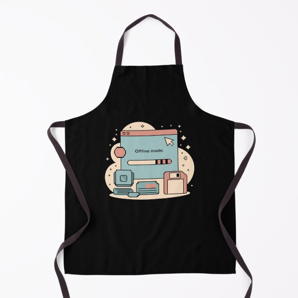 Item preview, Offline Mode Retro Web Pixel designed and sold by MooonTees.