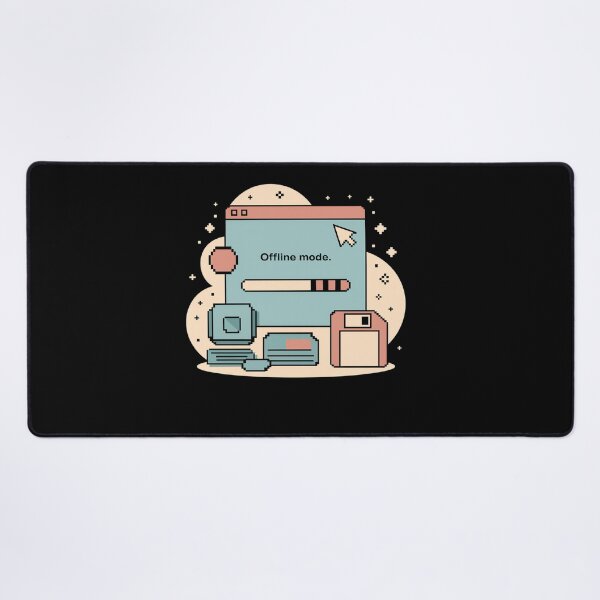 Item preview, Offline Mode Retro Web Pixel designed and sold by MooonTees.