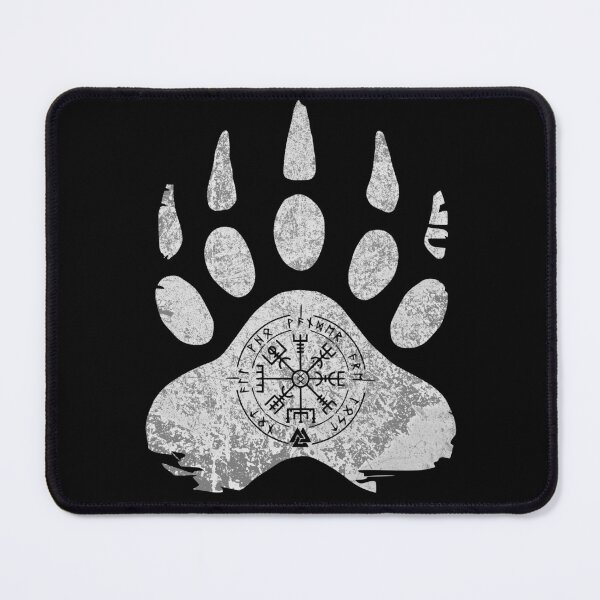 Item preview, Bear Paw with Viking Runes  designed and sold by Rich Summers Art.