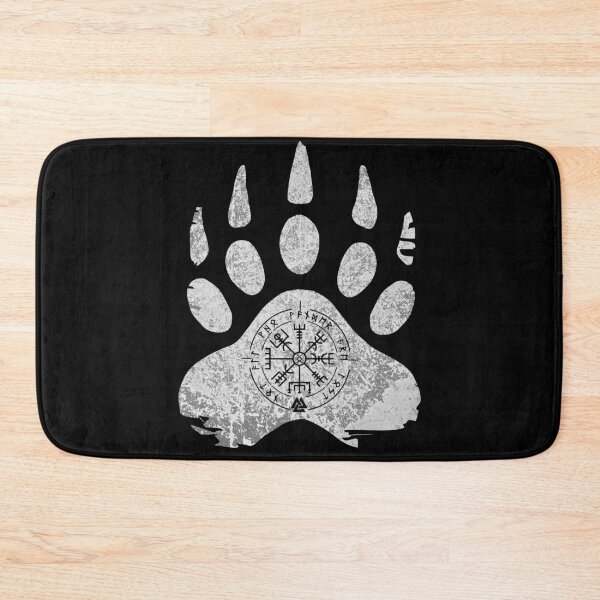 Item preview, Bear Paw with Viking Runes  designed and sold by Rich Summers Art.