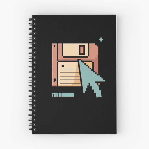 Aperçu de l'œuvre Disquette Retro Web Pixel créée et vendue par MooonTees.