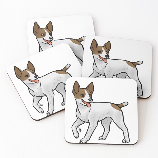 Item preview, Dog - Mountain Feist - Brown Tick designed and sold by Jennifer Stolzer.