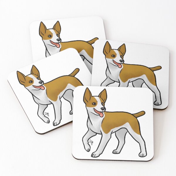 Item preview, Dog - Mountain Feist - Red Mantle designed and sold by Jennifer Stolzer.