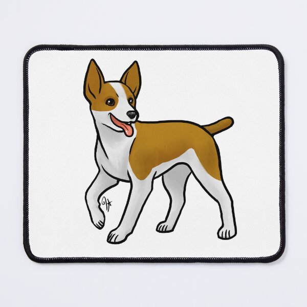 Item preview, Dog - Mountain Feist - Red Mantle designed and sold by Jennifer Stolzer.