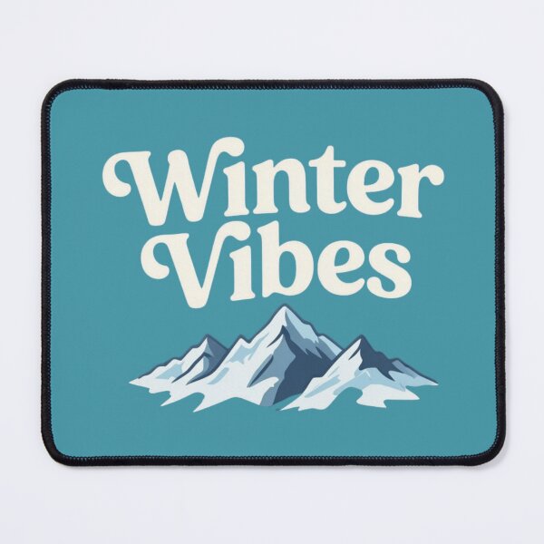 Item preview, Winter Vibes Vintage Snowy Mountains Graphic designed and sold by ErguCreative.