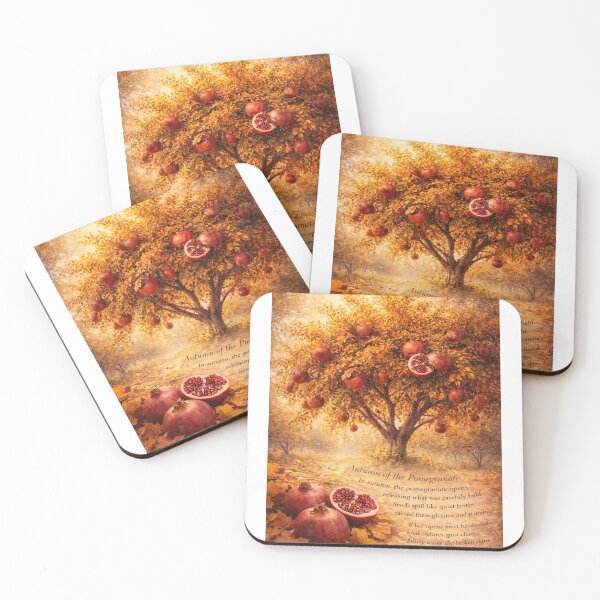 Item preview, Autumn Breeze Pomegranates designed and sold by Ediblelove.