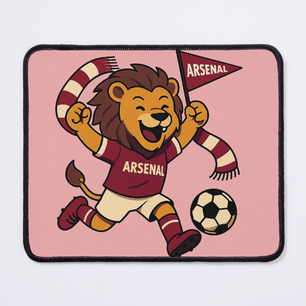 Item preview,  arsenal soccer north London vector art lion designed and sold by  Mudikeys.