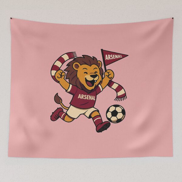Item preview,  arsenal soccer north London vector art lion designed and sold by  Mudikeys.