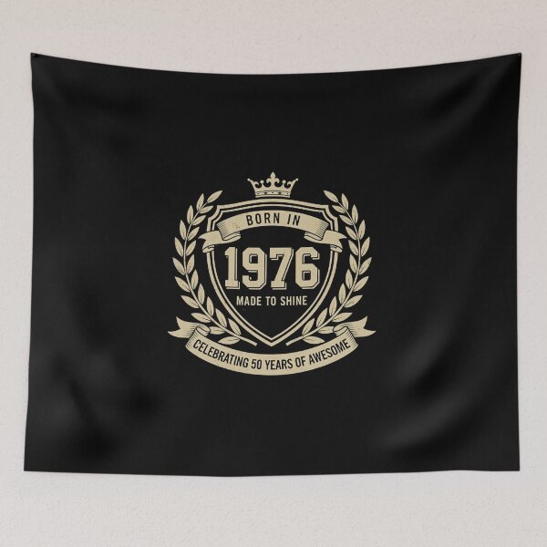 Item preview,  Vintage 1976 –Retro 70s Birthday Classic Aged to Perfection designed and sold by w66aboo.