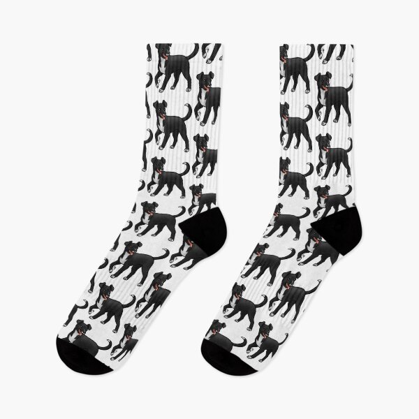Item preview, Dog - Treeing Feist - Black and White designed and sold by Jennifer Stolzer.