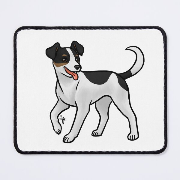 Item preview, Dog - Treeing Feist - Tricolor designed and sold by Jennifer Stolzer.