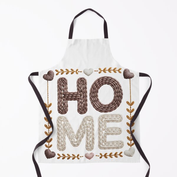 Item preview, Home – Cozy Knitted Rope Lettering Boho Farmhouse Decor Design designed and sold by Happy'CLICK'.
