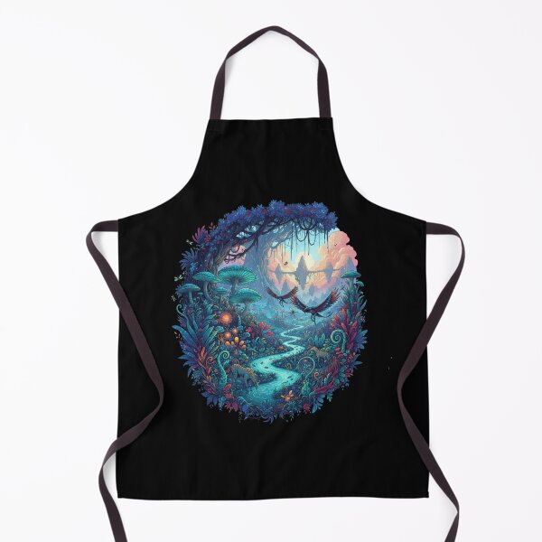 Item preview, Avatar-Inspired Pandora Forest Art – Bioluminescent Fantasy Jungle Nature designed and sold by alllyxispace.