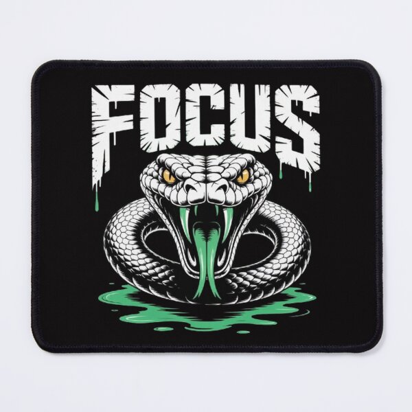 Item preview, FOCUS Shirt – Snake Motivation Graphic, Discipline Mindset Streetwear Tee designed and sold by masteryStore.