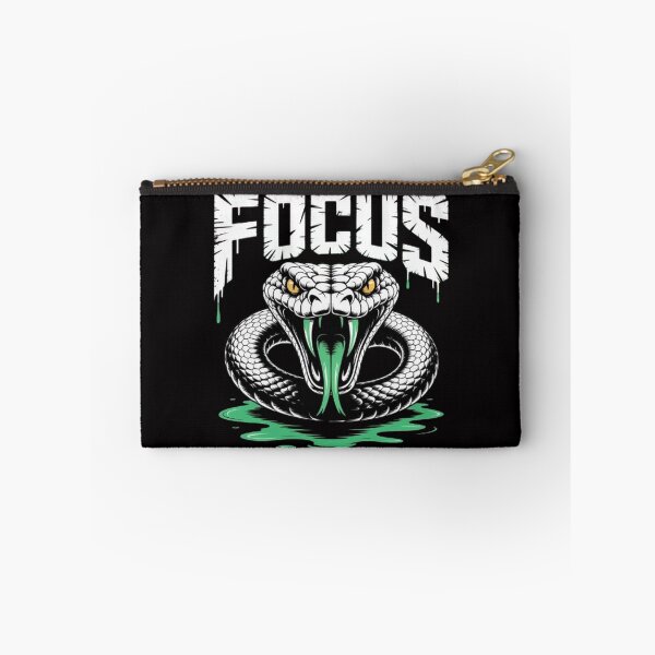 Item preview, FOCUS Shirt – Snake Motivation Graphic, Discipline Mindset Streetwear Tee designed and sold by masteryStore.