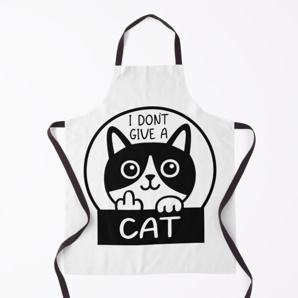 Item preview, I Don't Give A Cat Funny Rude Humour designed and sold by KittyCatPrintThat.
