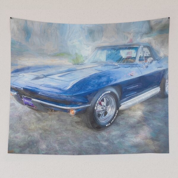 Item preview,  1963 Blue Chevy Corvette Convertible X148 designed and sold by RichFrancoCars.