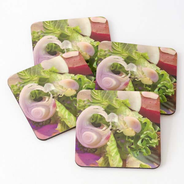 Item preview, Comfort Kitchen: Romaine with Pickled Beets and Onion designed and sold by Oceandiana.
