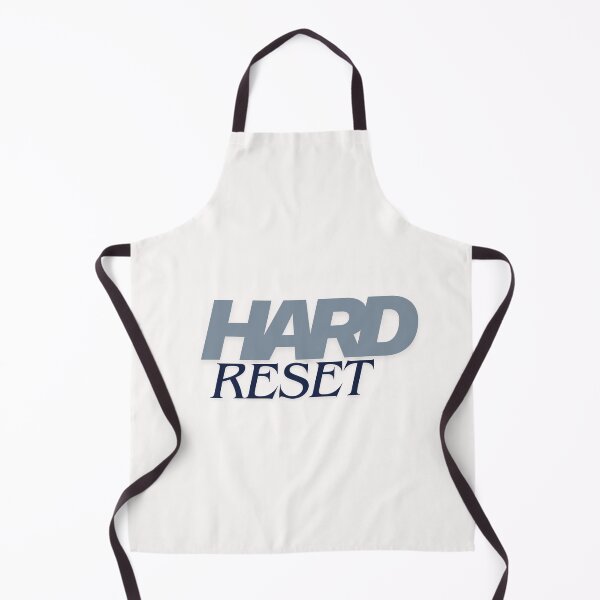 Item preview, HARD RESET – Minimalist Motivational Typography Design designed and sold by daila70.