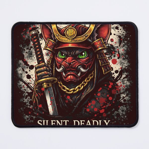 Item preview, Silent Deadly – Samurai Sphynx designed and sold by Furvisors.