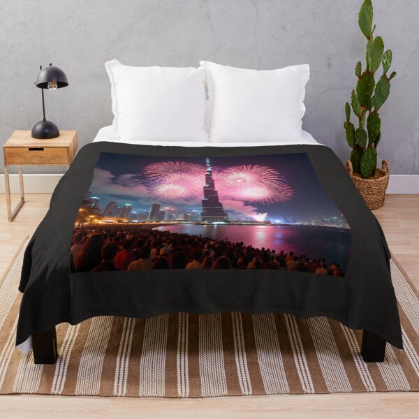 Item preview, "Ignite the Night: Dubai's Majestic Firework Extravaganza for 2026!" designed and sold by Creative-RE.
