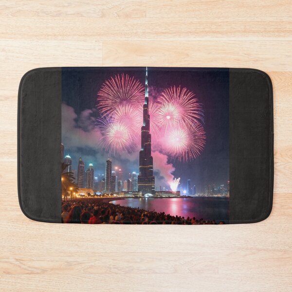 Item preview, "Ignite the Night: Dubai's Majestic Firework Extravaganza for 2026!" designed and sold by Creative-RE.