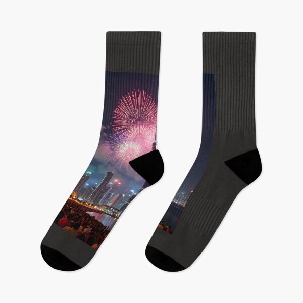 Item preview, "Ignite the Night: Dubai's Majestic Firework Extravaganza for 2026!" designed and sold by Creative-RE.