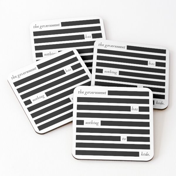 Item preview, The government has nothing to hide designed and sold by Ambraxell.