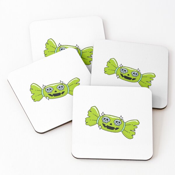 Item preview, Cute Spooky Skull Candy Halloween Illustration designed and sold by Horrify.