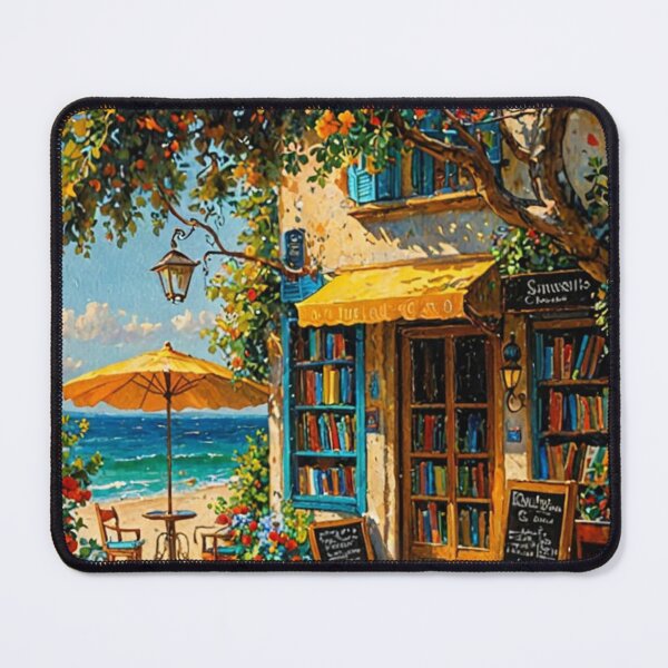 Item preview, Bookshop by the sea designed and sold by sid1802.