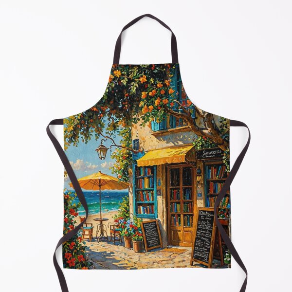 Item preview, Bookshop by the sea designed and sold by sid1802.
