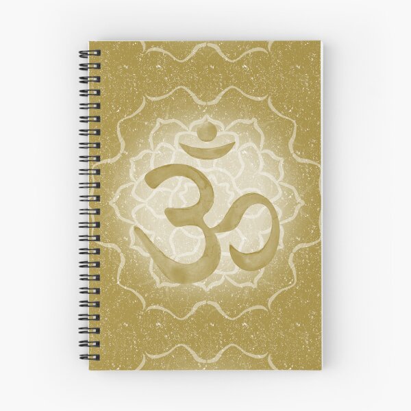 Item preview, OM Mandala Dark Watercolor Bija - Ochre designed and sold by Irene Estelle.