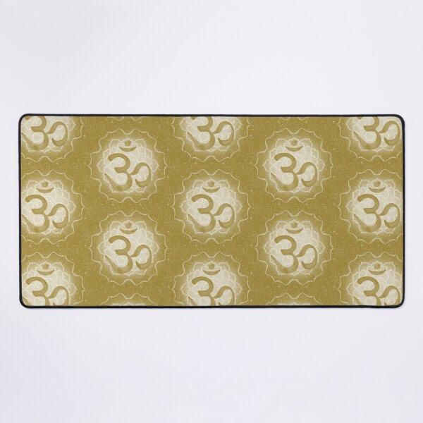 Item preview, OM Mandala Dark Watercolor Bija - Ochre designed and sold by Irene Estelle.